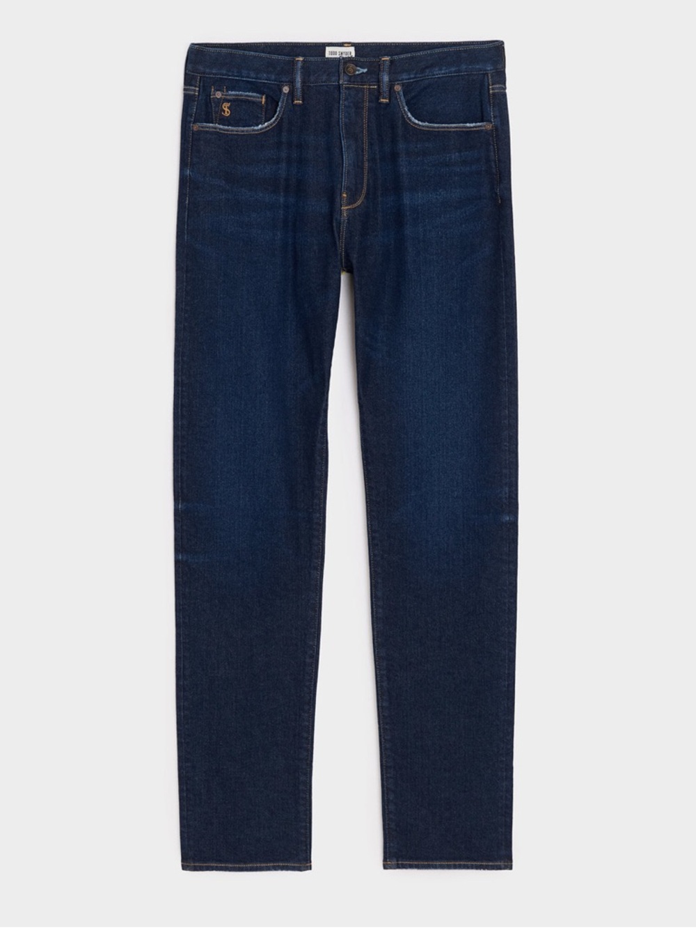 Men's Dark Blue Slim Straight Jeans 34/30